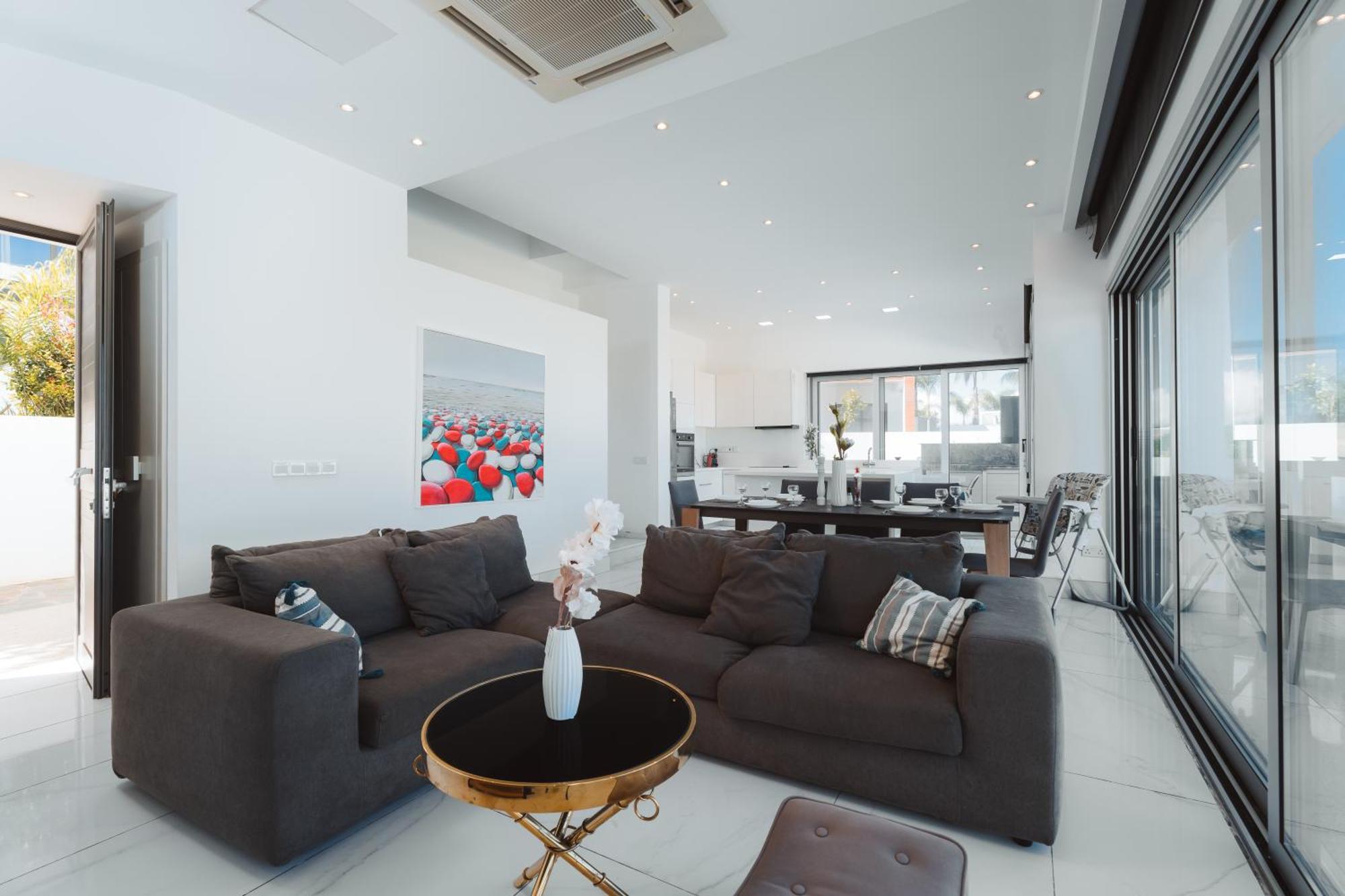 Seaside Luxury Villa 帕拉利米尼 外观 照片