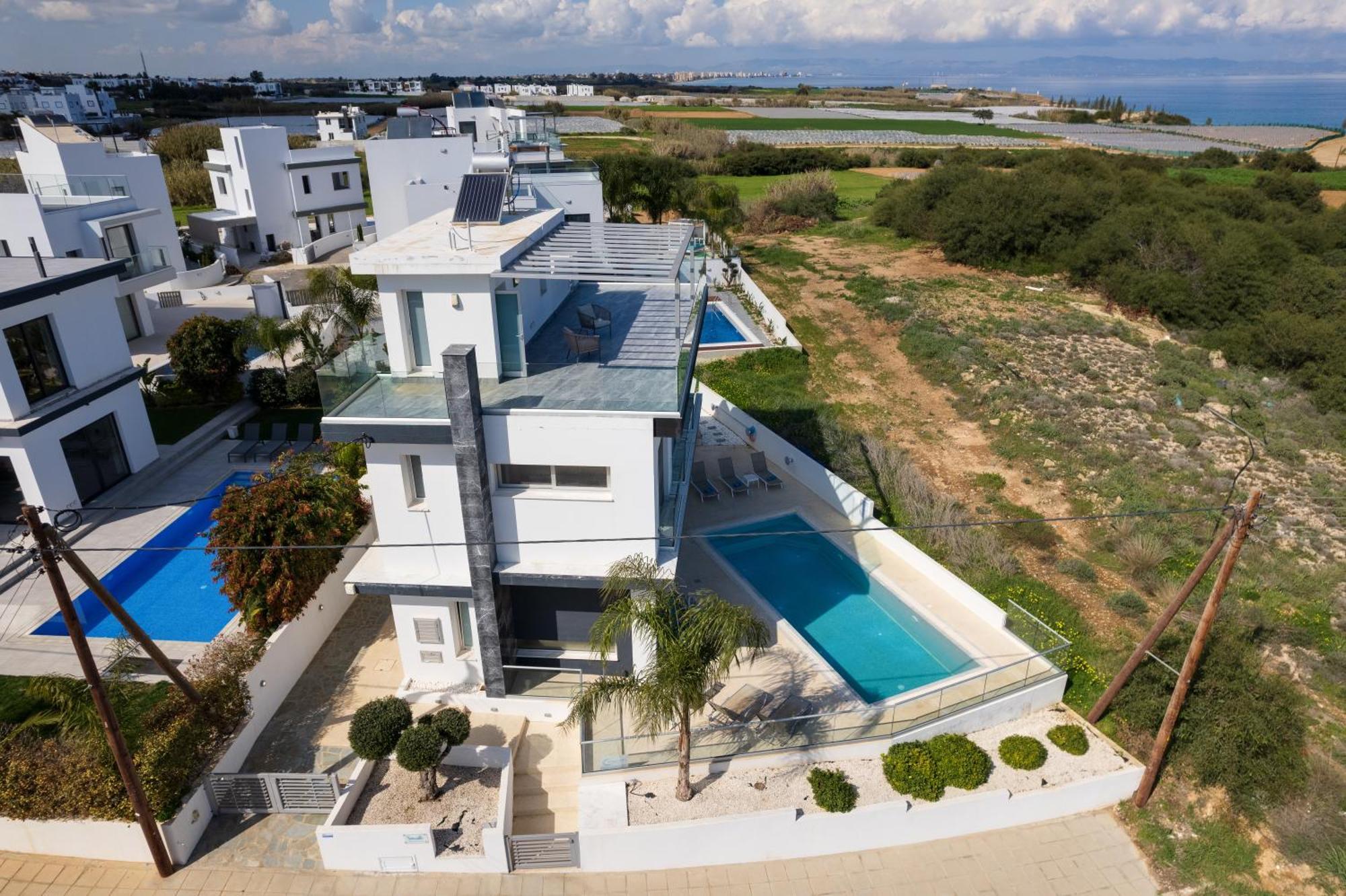 Seaside Luxury Villa 帕拉利米尼 外观 照片