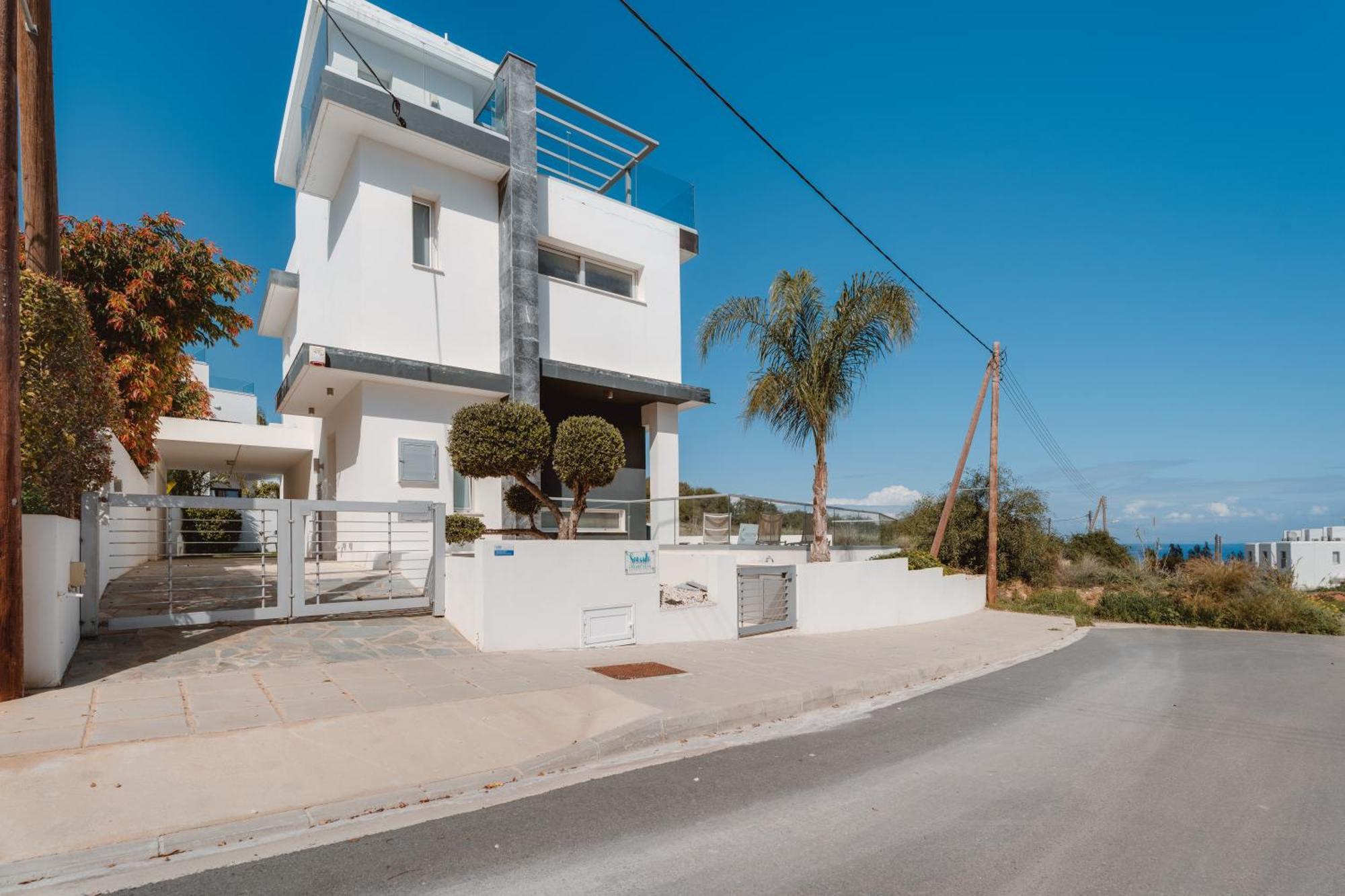 Seaside Luxury Villa 帕拉利米尼 外观 照片